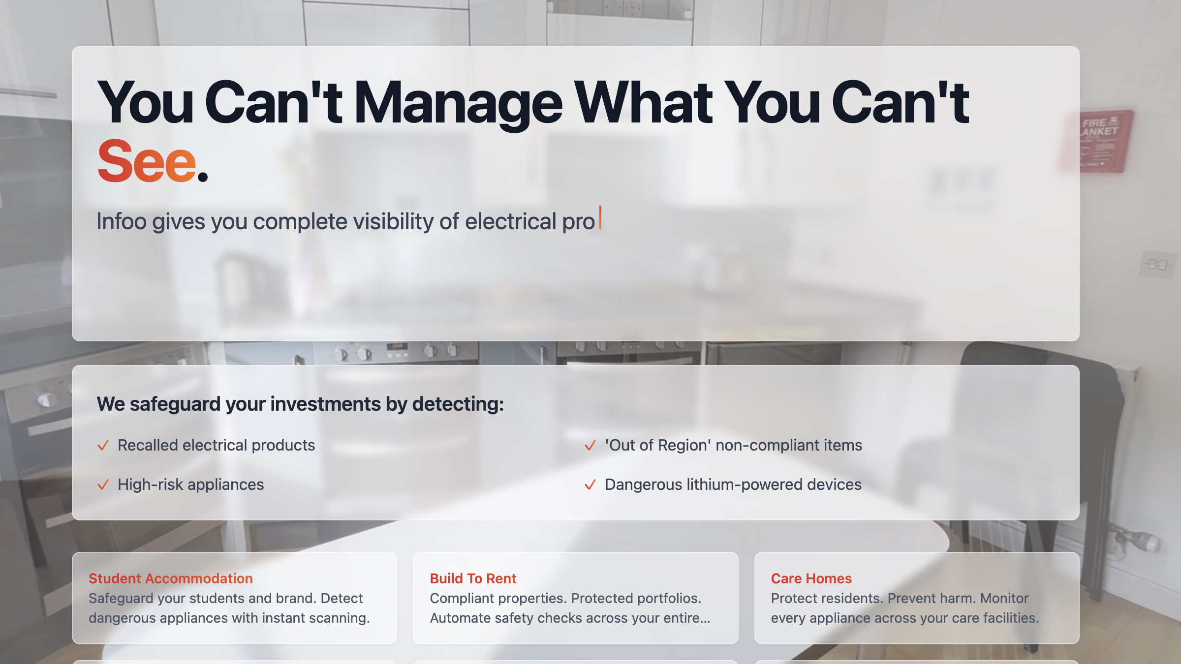 Infoo Infoo - Smart Electrical Appliance Monitoring & Safety Solutions